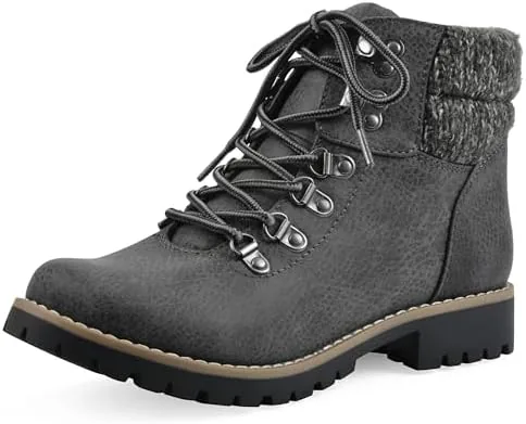 cliffs by white mountain shoes pathfield womens lace up hiker style bootie charcoalfabric 85 w